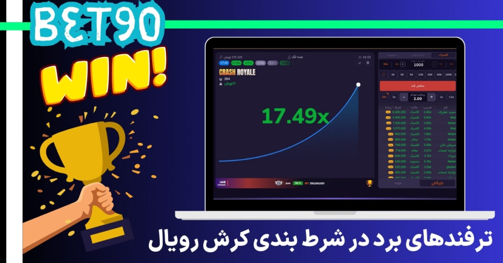 ترفندهای برد در شرط بندی کرش رویال